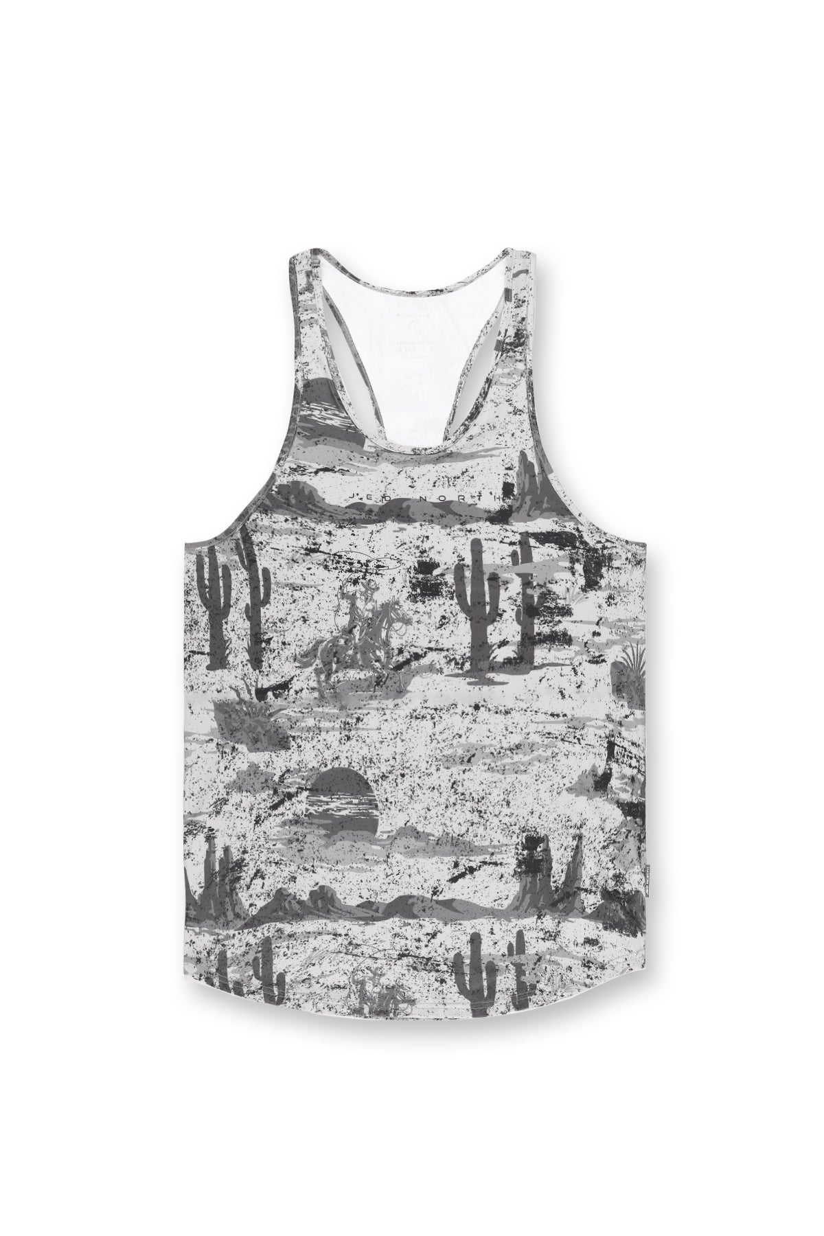 Jed North Graphic Muscle Stringer - Kaktus