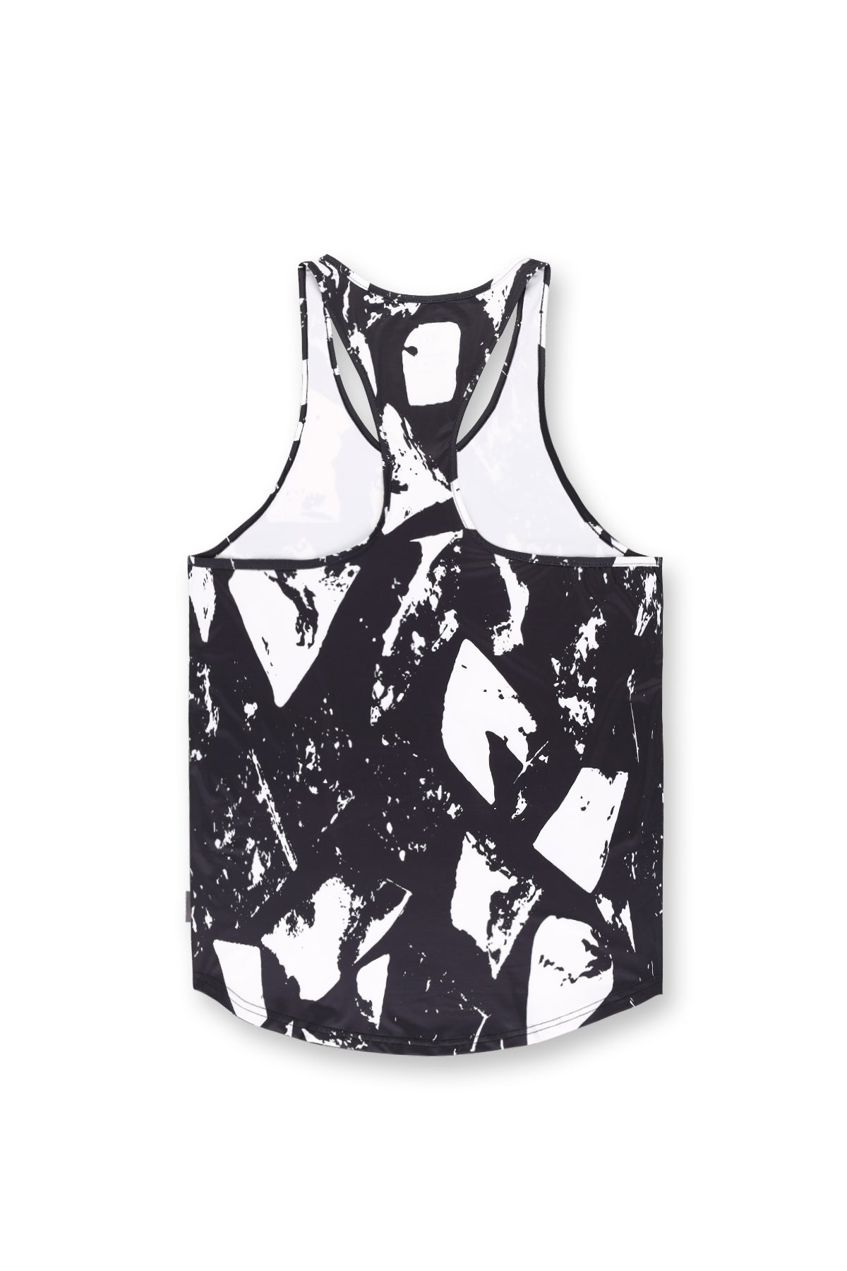Jed North Graphic Muscle Stringer - Abstrakt Schwarz