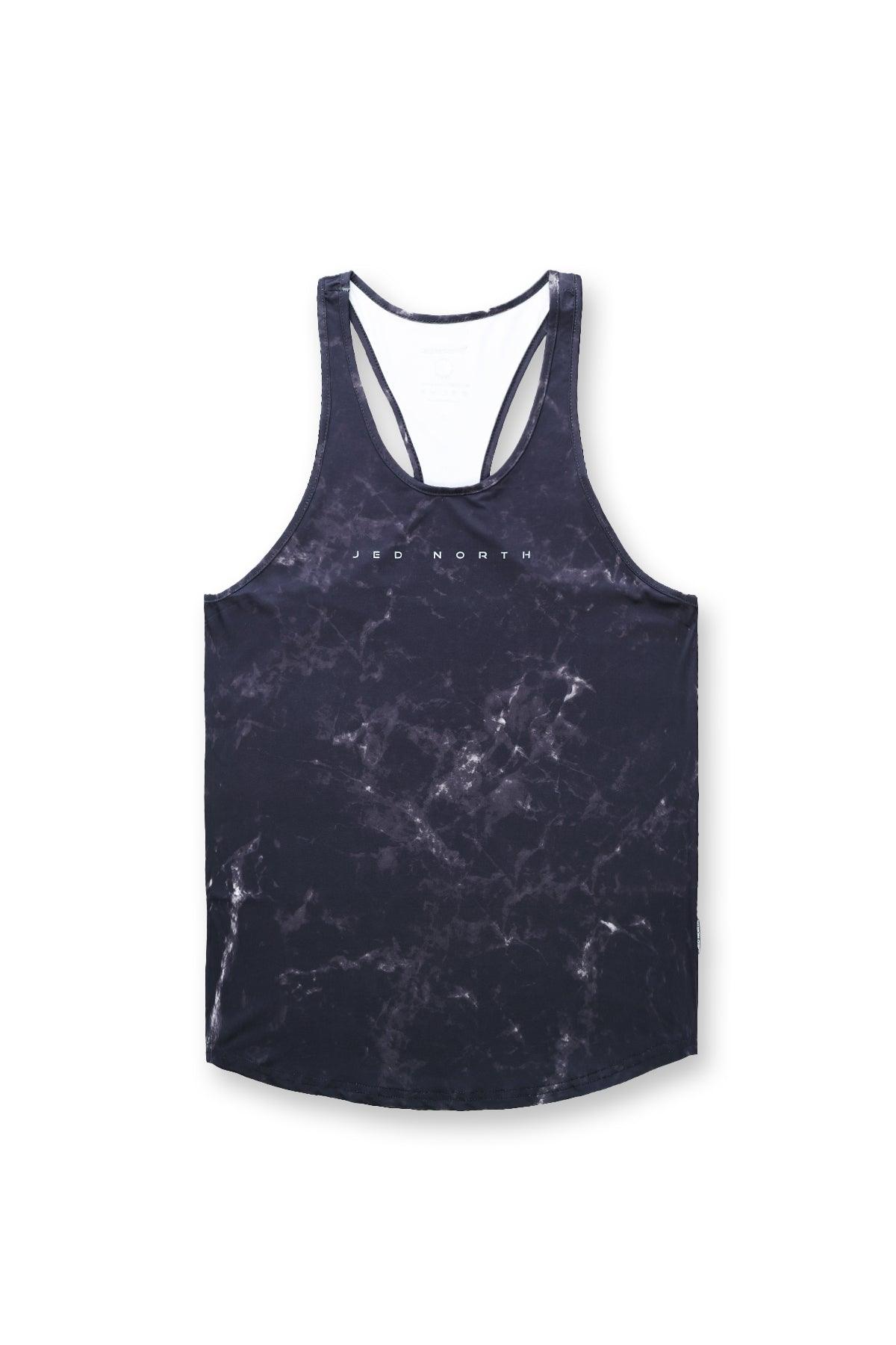 Jed North Men's Graphic Muscle Stringer - Marble