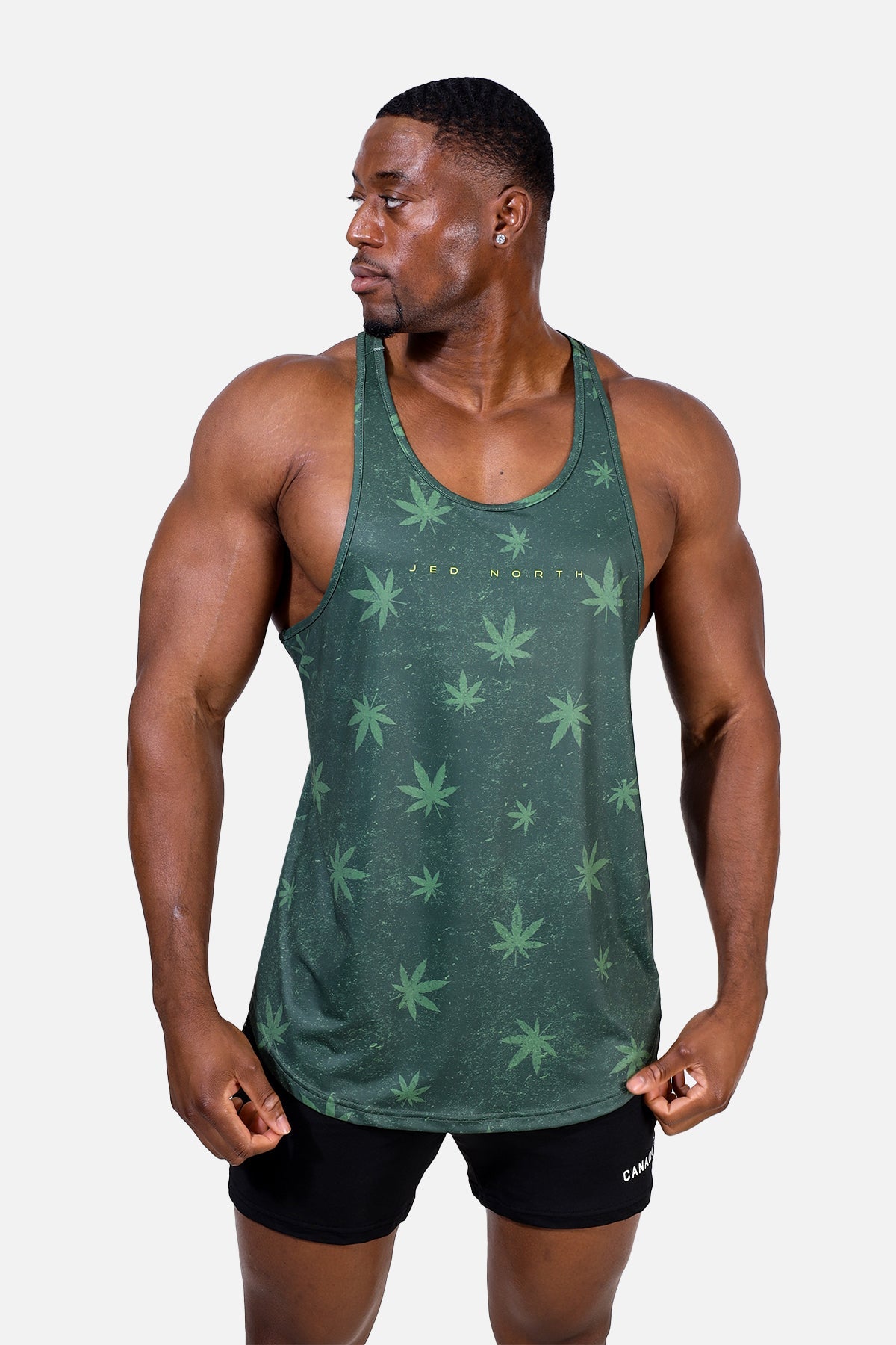 Jed North Graphic Muscle Stringer - Weed