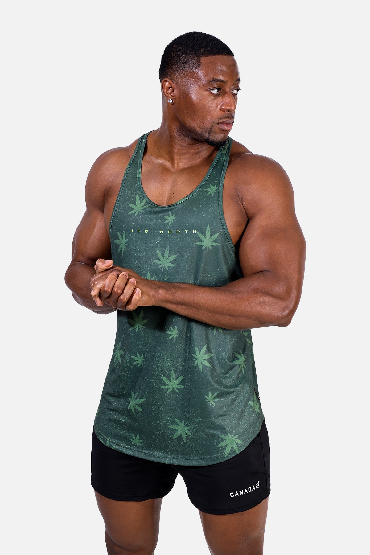 Jed North Graphic Muscle Stringer - Weed