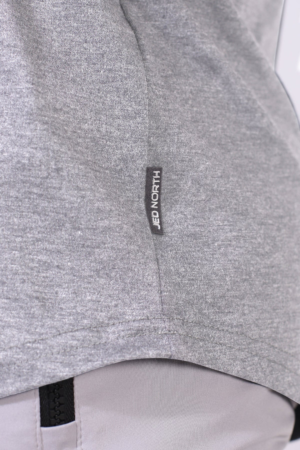 Jed North Men's Classic Bodybuilding Racerback Stringer - Light Gray