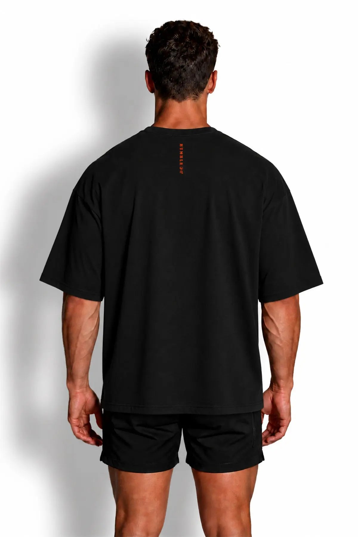 Jed North Men's Energy Oversized T-Shirt - Humble Logo Black