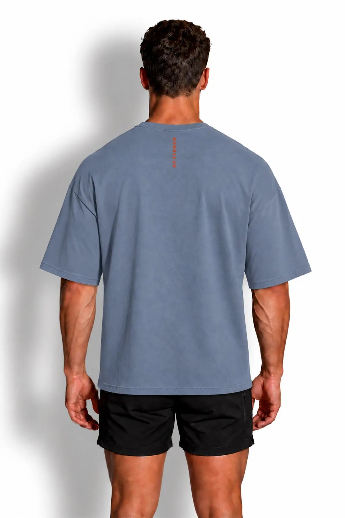 Jed North Men's Energy Oversized T-Shirt - Humble Logo Dark Gray