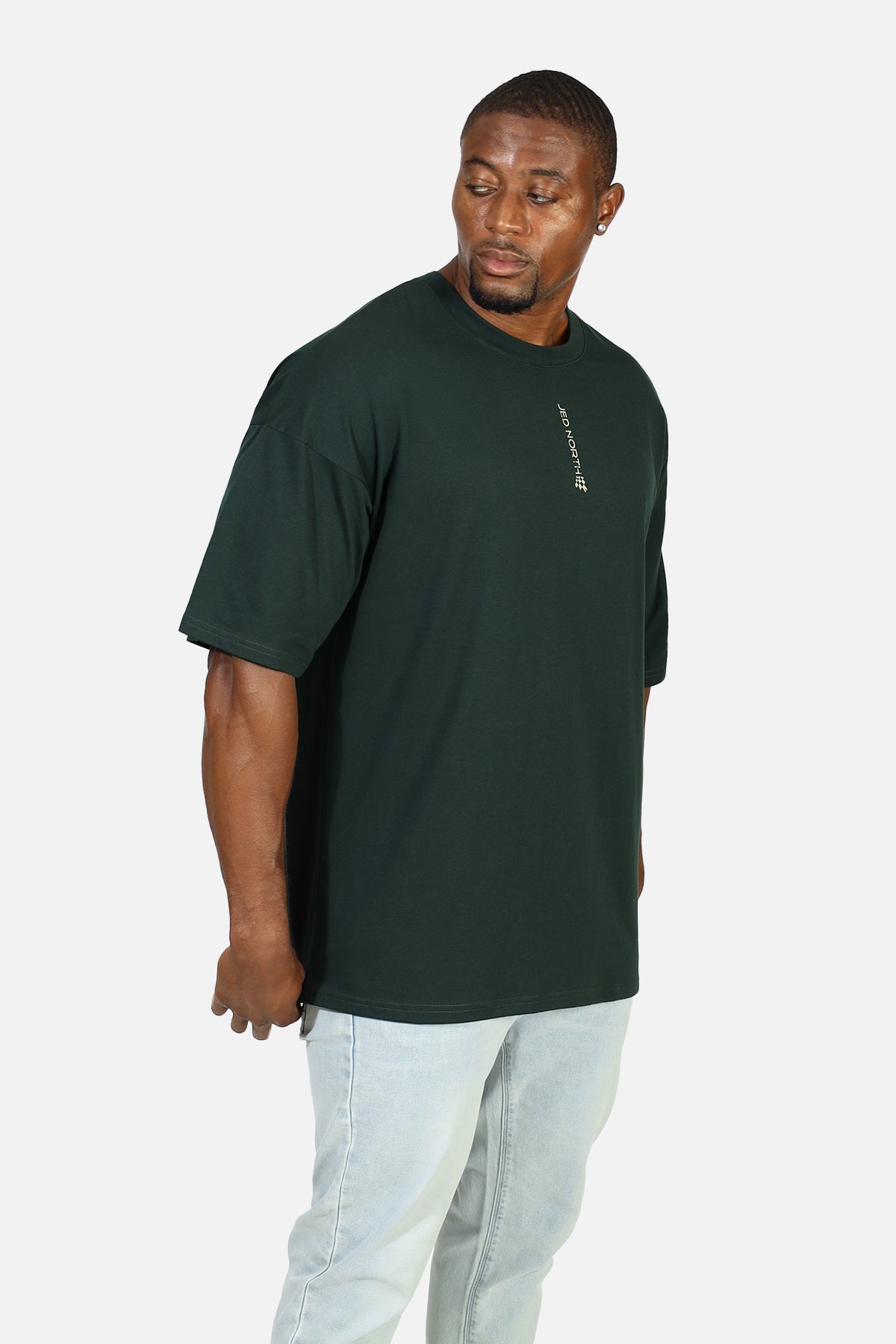 Energy Oversized T-Shirt - Waldgrün