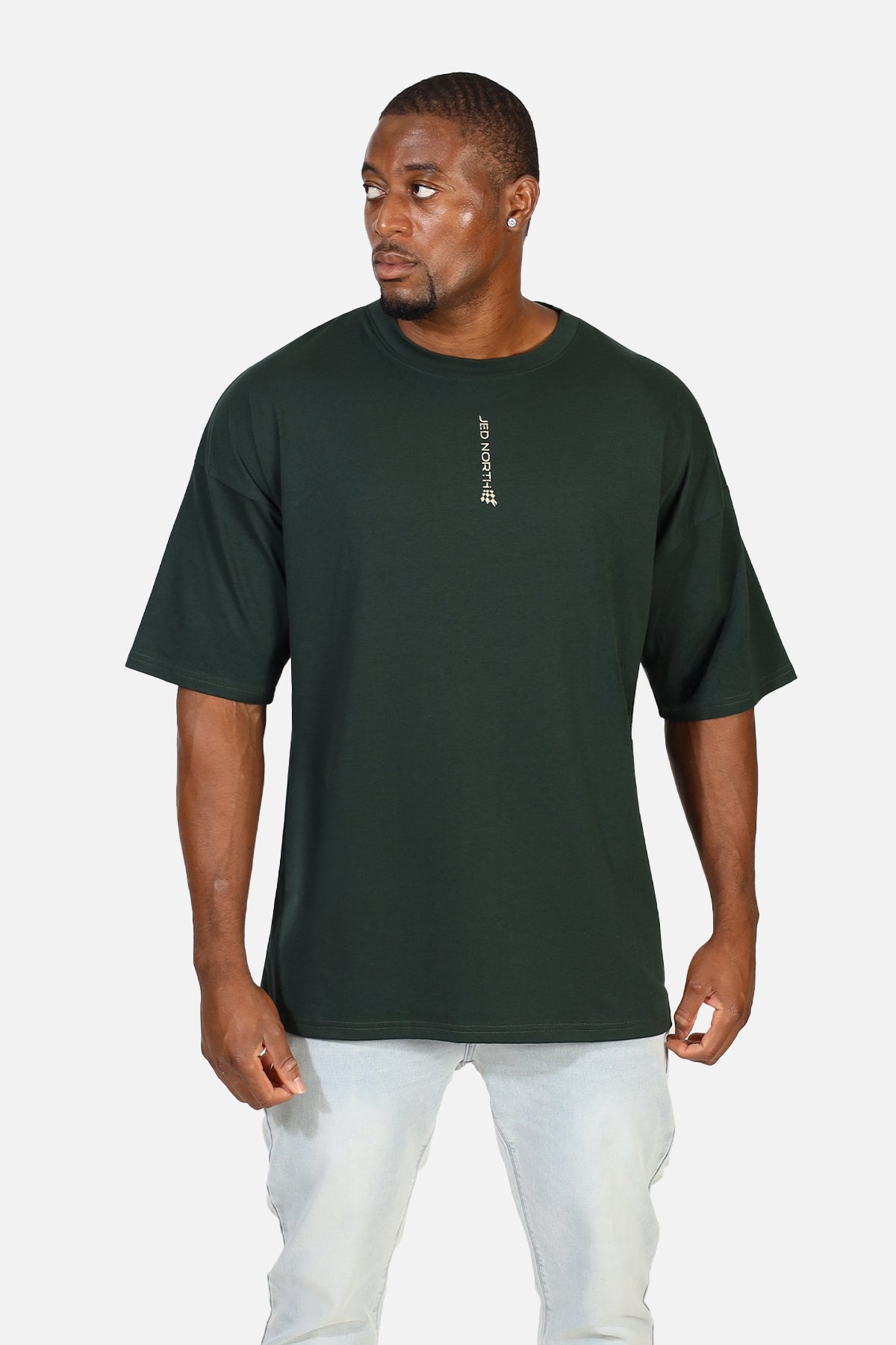 Energy Oversized T-Shirt - Waldgrün