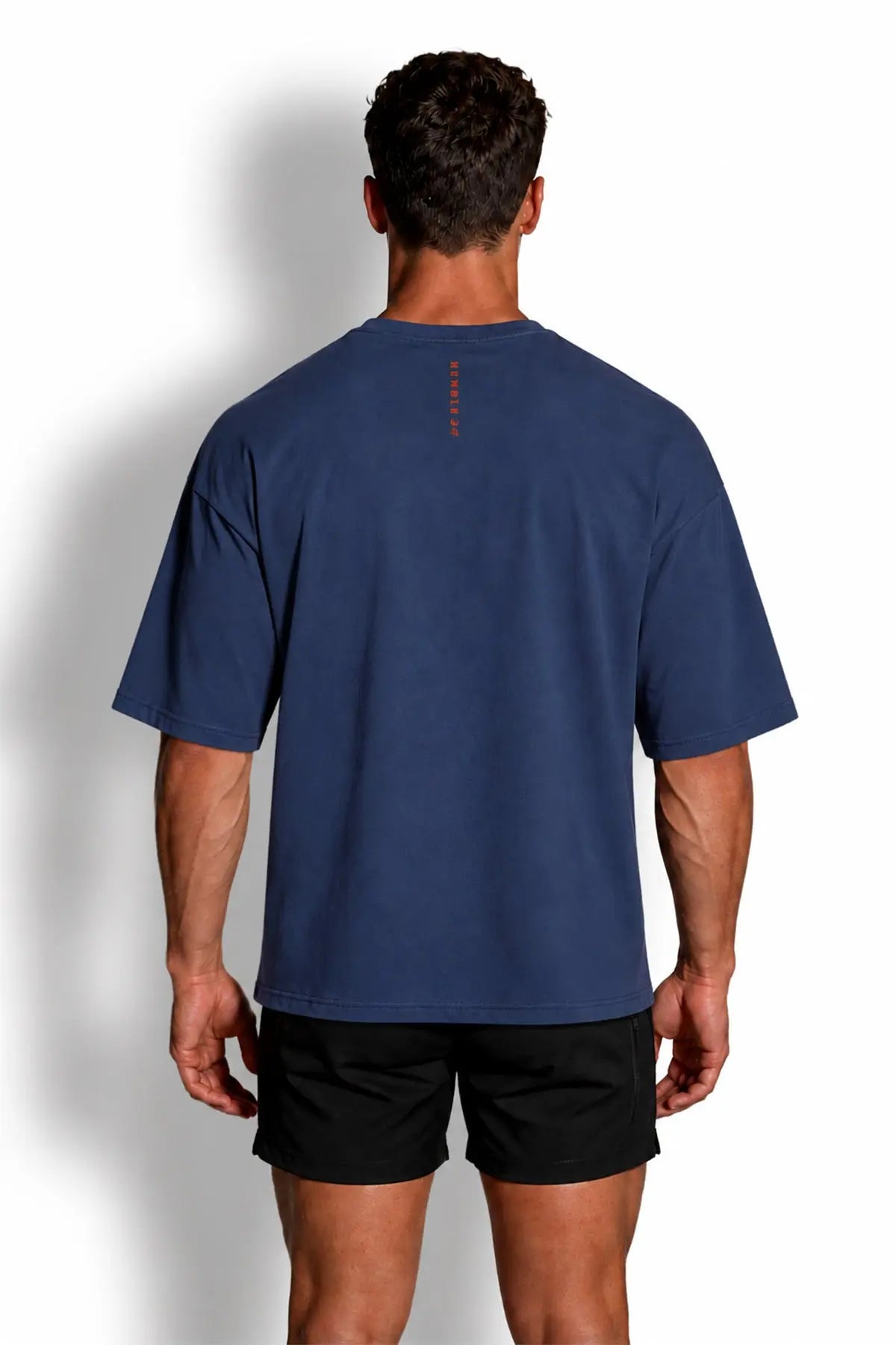 Jed North Men's Energy Oversized T-Shirt - Humble Logo Navy