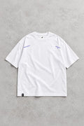 Jed North Men's Energy Oversized T-Shirt - Humble Logo White