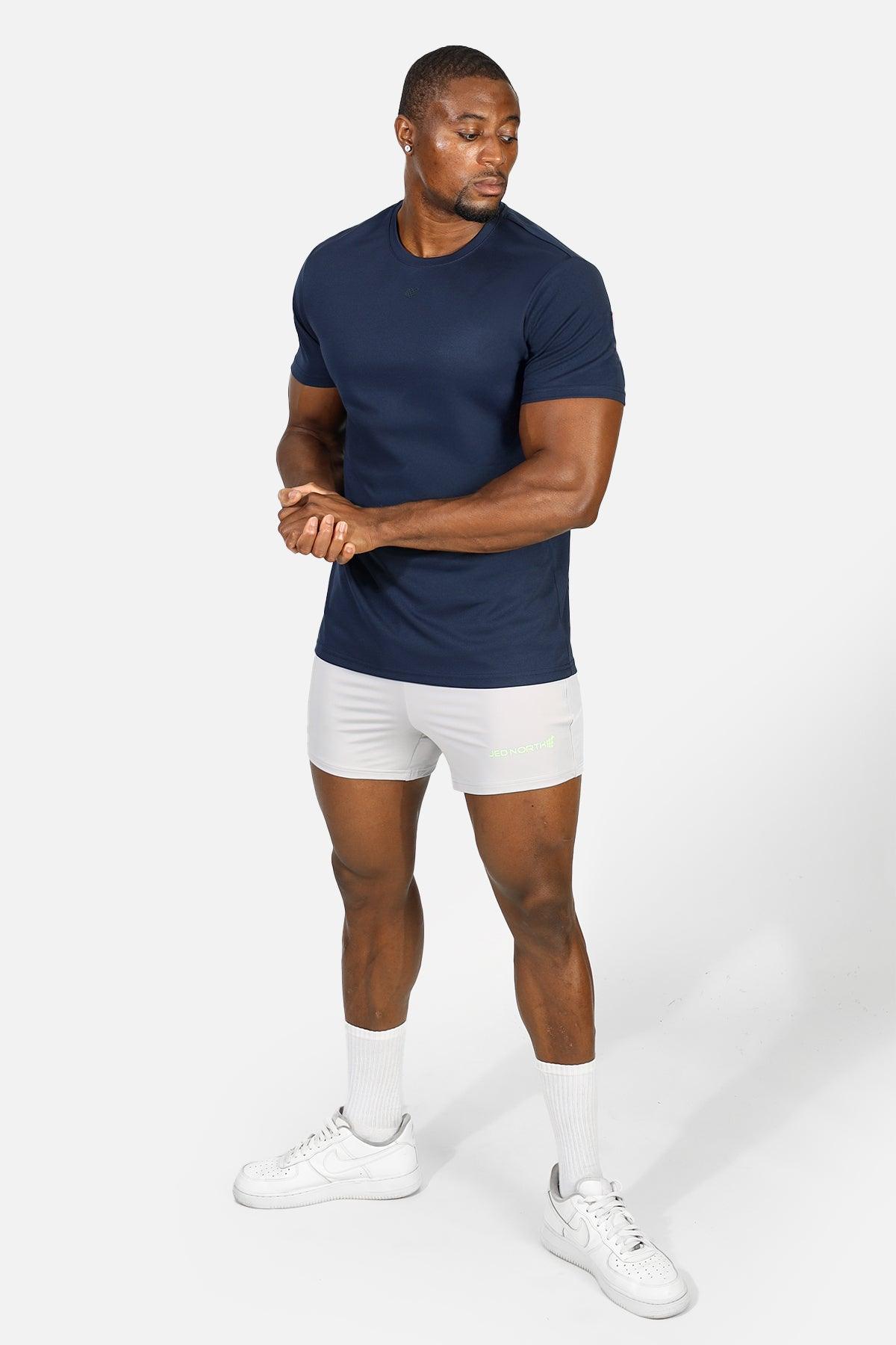 Jed North Tactical Fast-Dry Trainings-T-Shirt - Space Blue