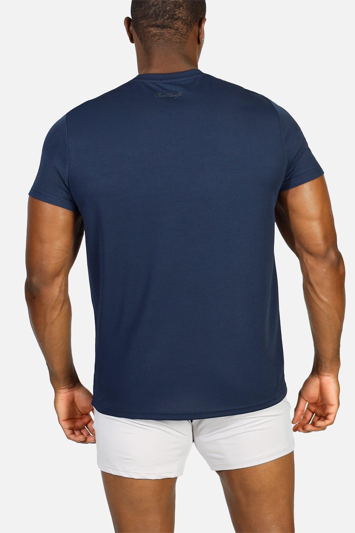 Jed North Tactical Fast-Dry Trainings-T-Shirt - Space Blue