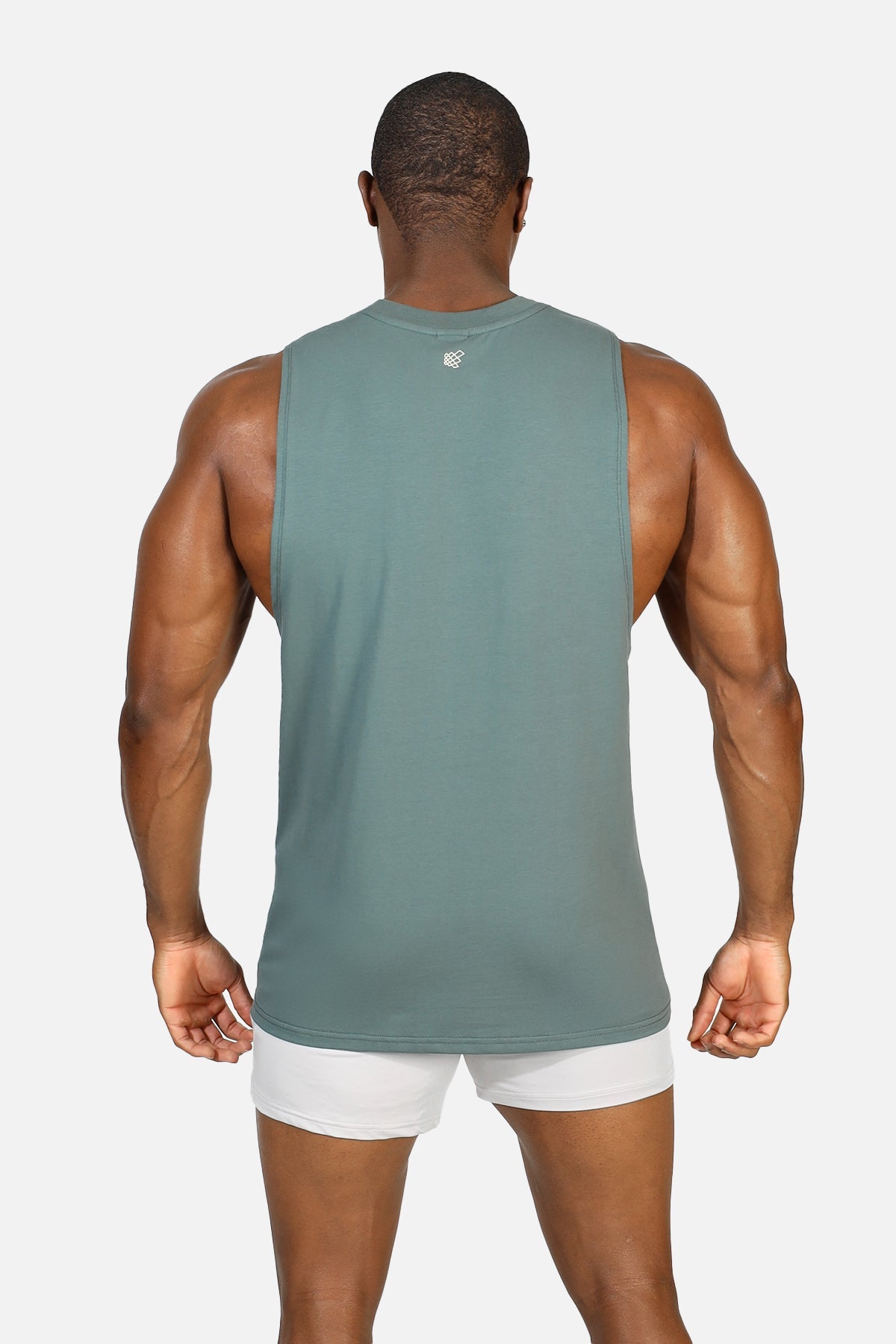 Camiseta de entrenamiento sin mangas para hombre Apollo - Azul piedra