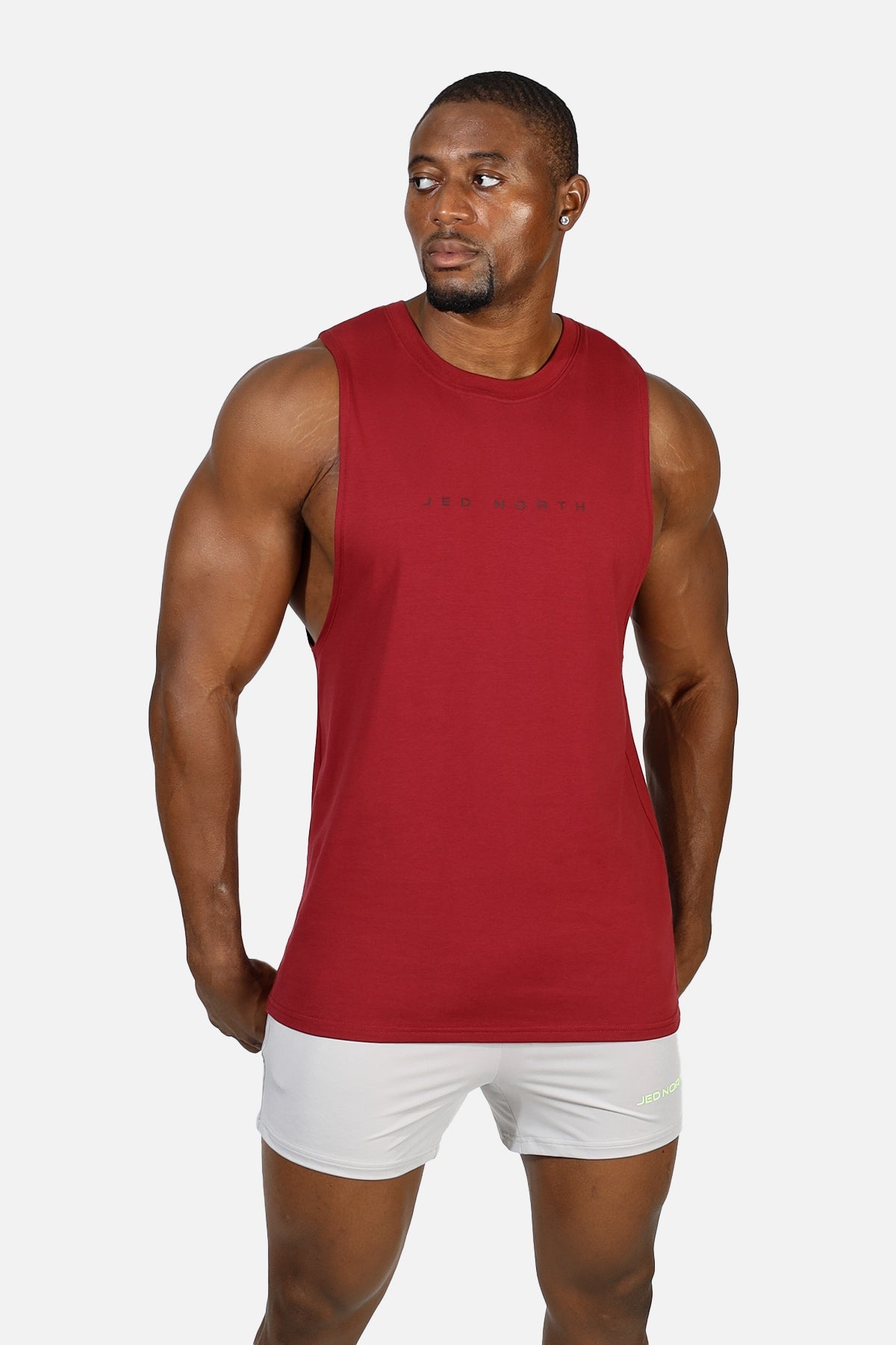 Camiseta de entrenamiento sin mangas para hombre Apollo - Rojo carmesí