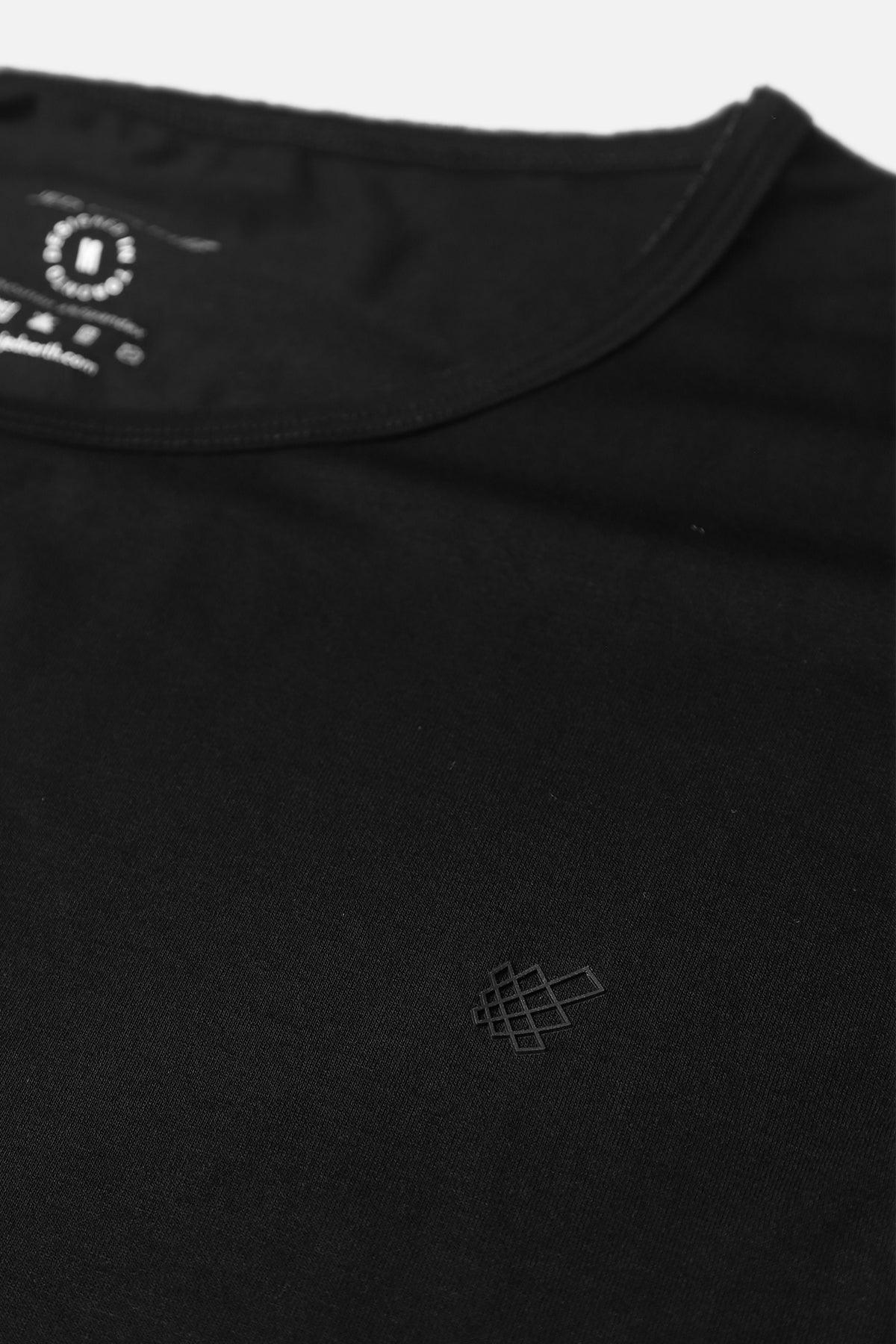 Jed North Evolve Muskel-T-Shirt mit Flügelärmeln 2.0 - Schwarz