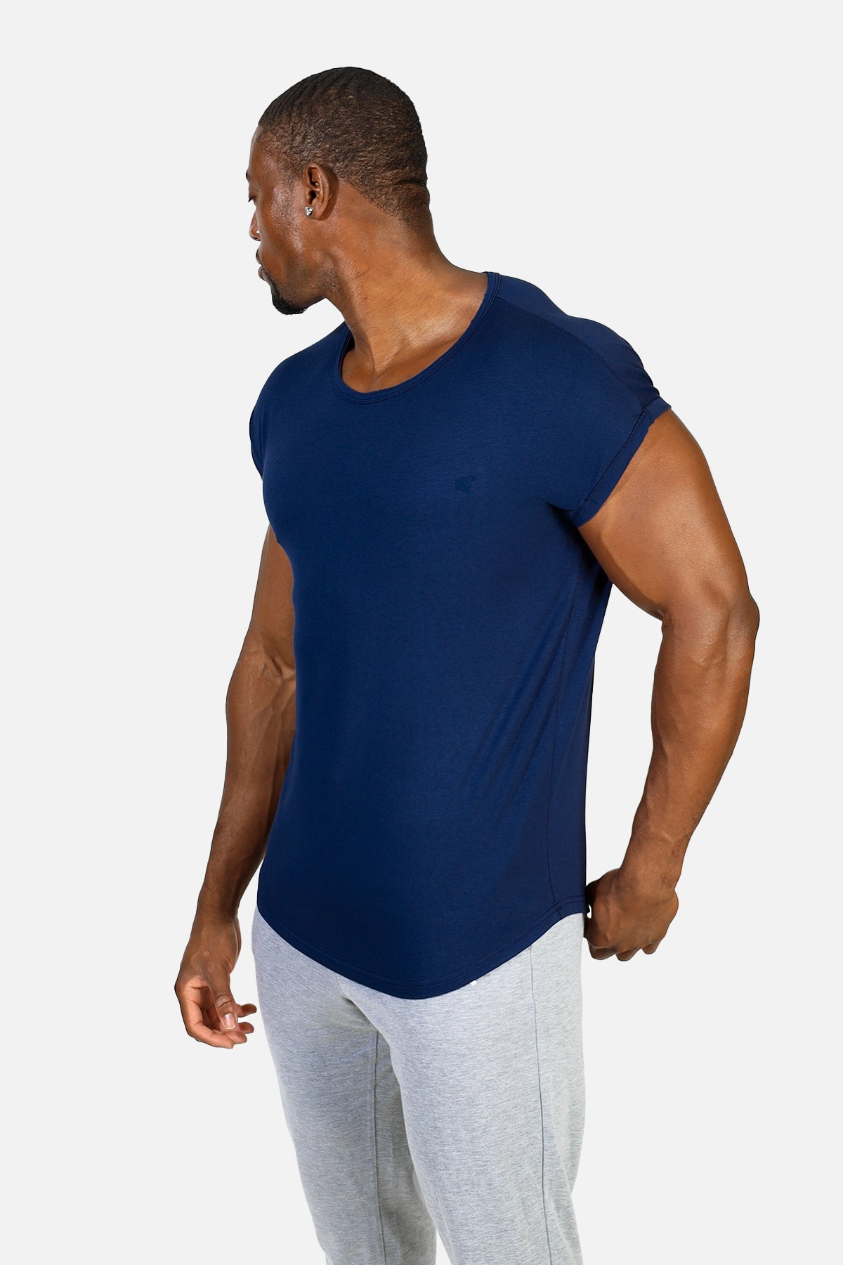 Evolve Cap Sleeve Muscle T-Shirt 2.0 - Navy