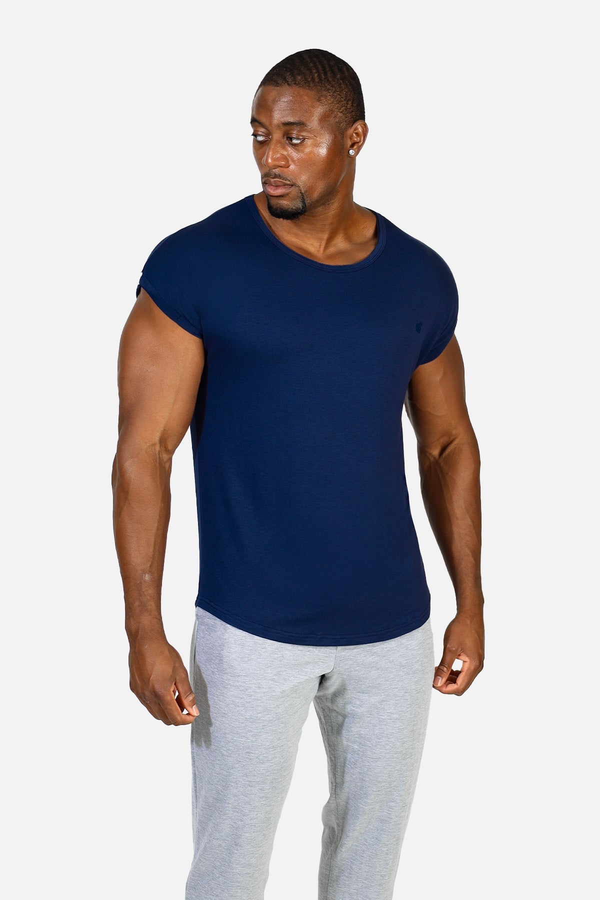 Evolve Cap Sleeve Muscle T-Shirt 2.0 - Navy