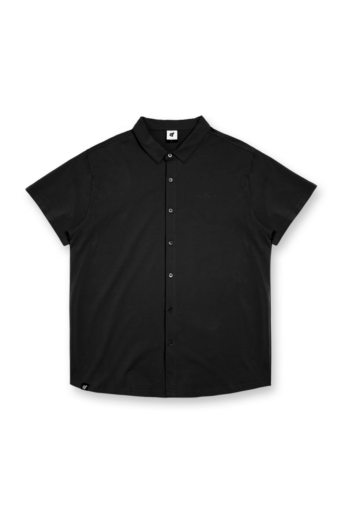 Jed North Men's Muscle-Fit Stretch Short Sleeve Shirt - Onyx Black