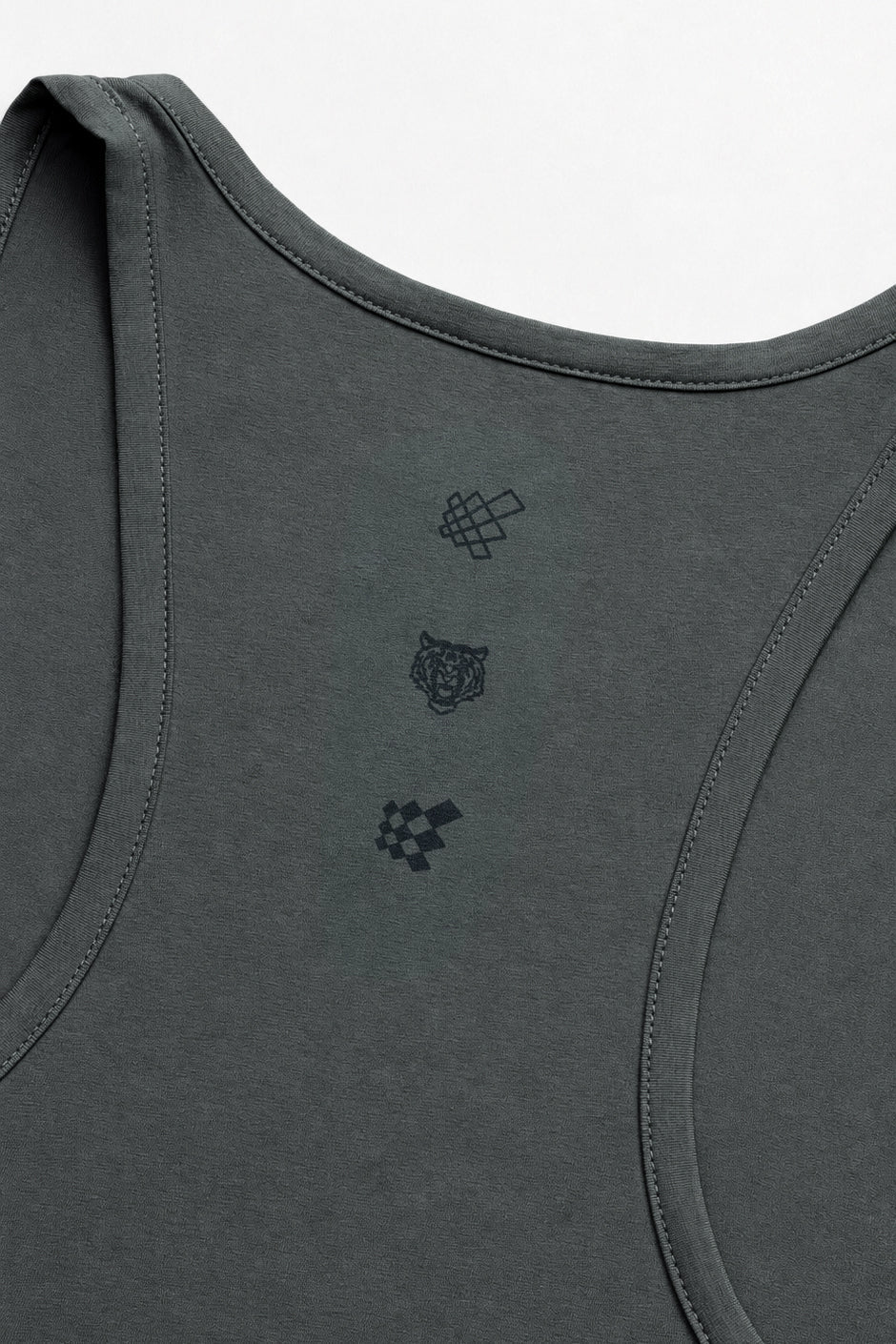 Jed North Men's Flex Training Stringer - Gray Ombre