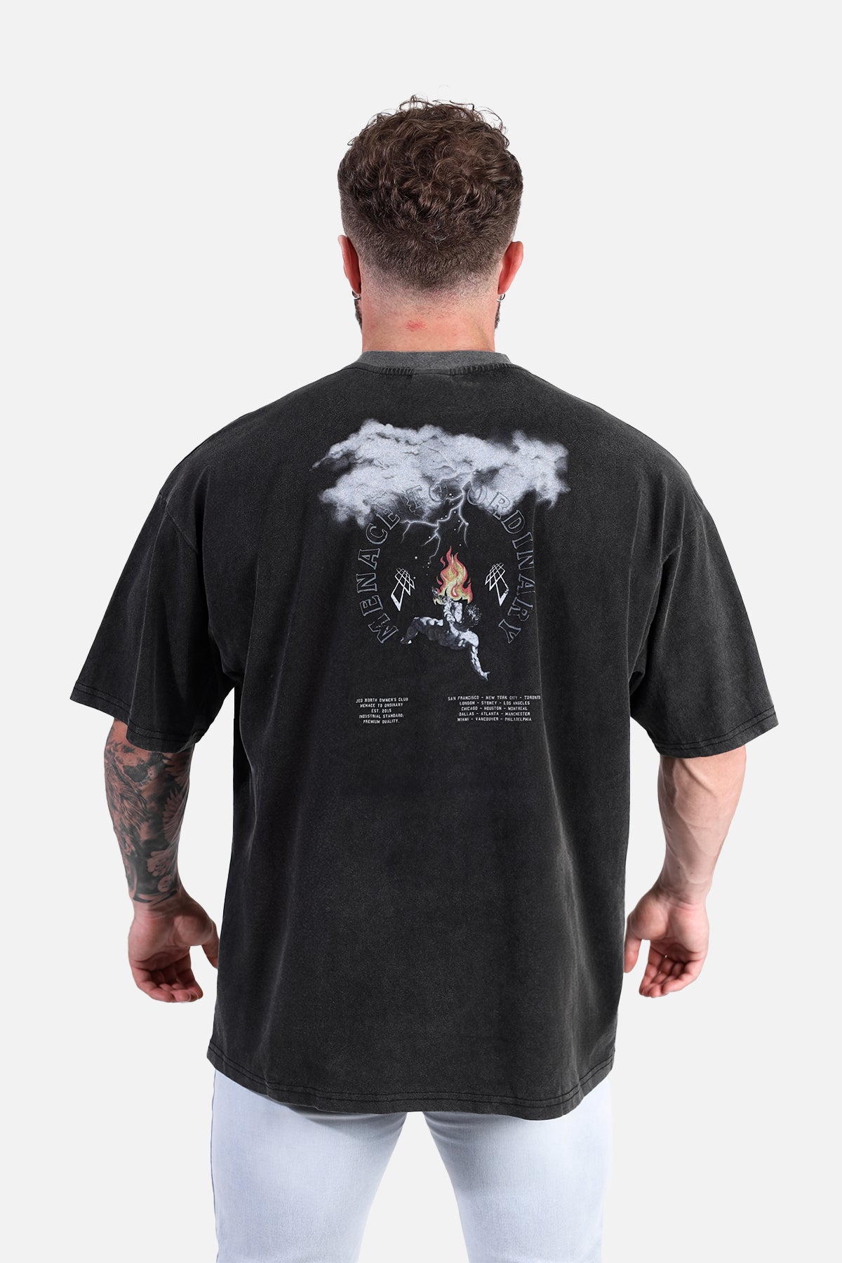 Vintage Oversized T-Shirt - Fire Storm 2.0