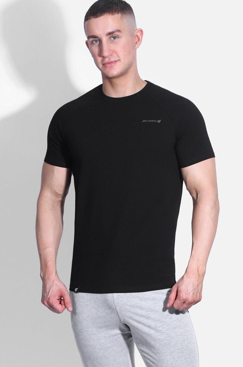 Jed North Men's Titan 2.0 Muscle-Fit T-Shirt - Black
