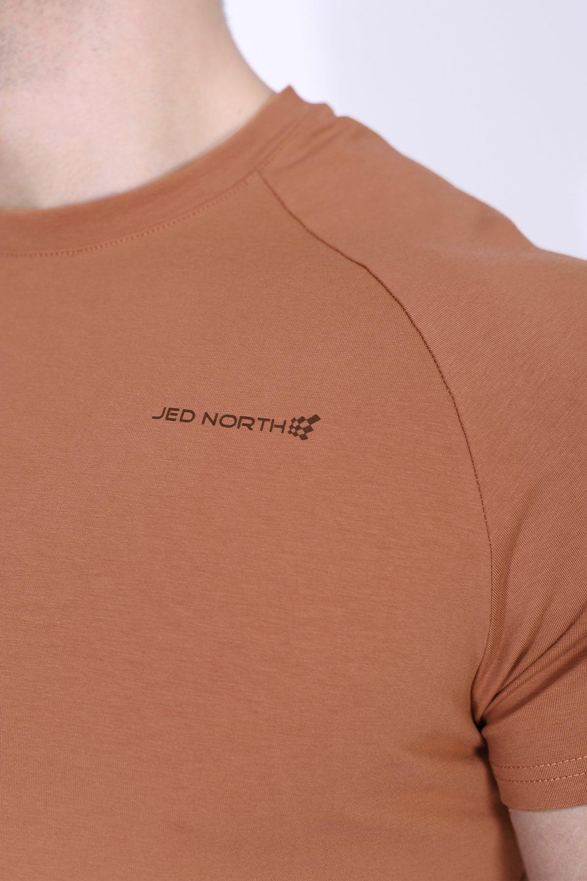 Jed North Titan 2.0 Muscle-Fit T-Shirt - Kupfer