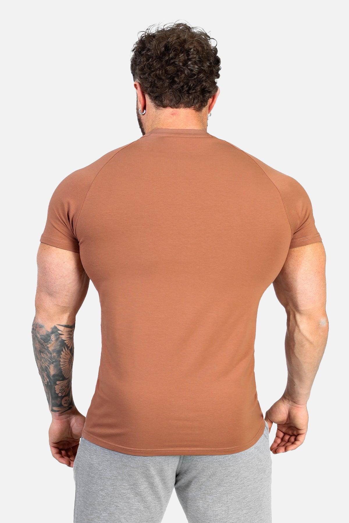 Jed North Titan 2.0 Muscle-Fit T-Shirt - Kupfer