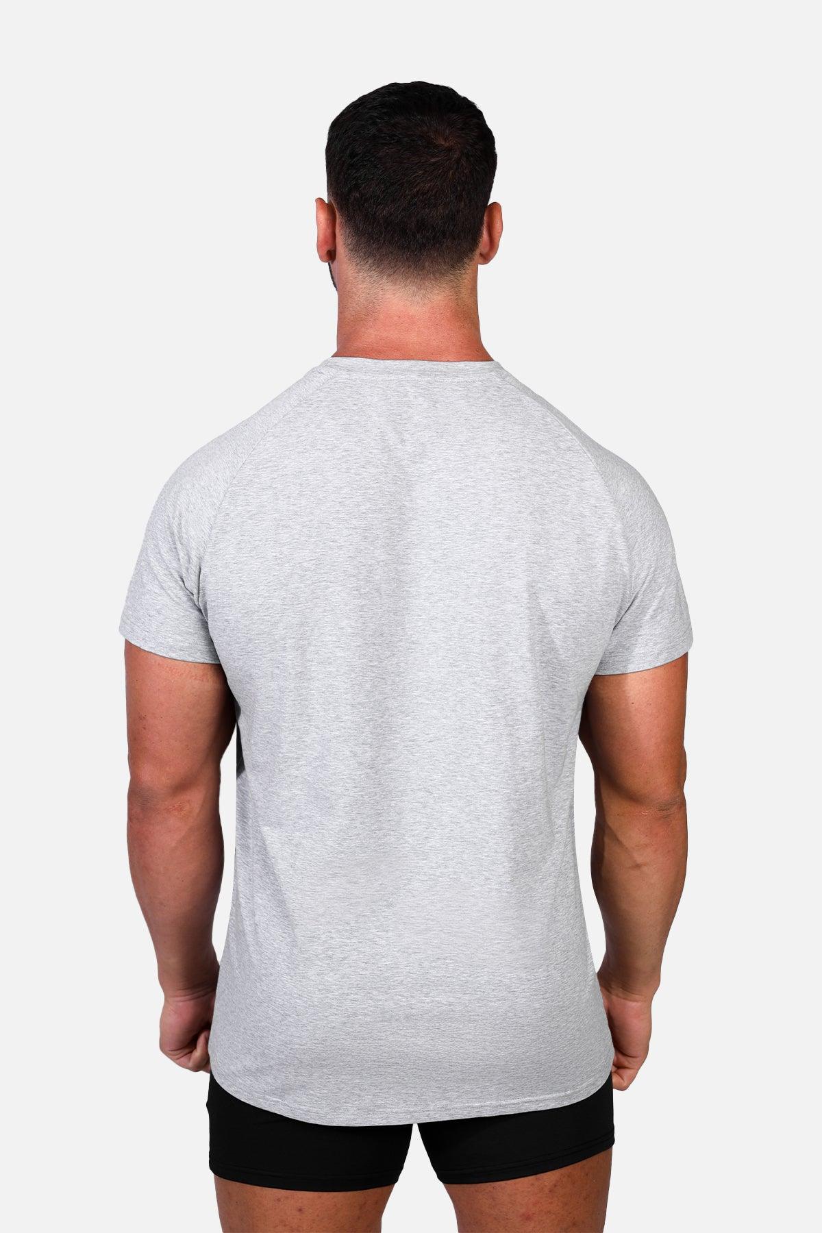 Jed North Titan 2.0 Muscle-Fit T-Shirt - Heather Grey