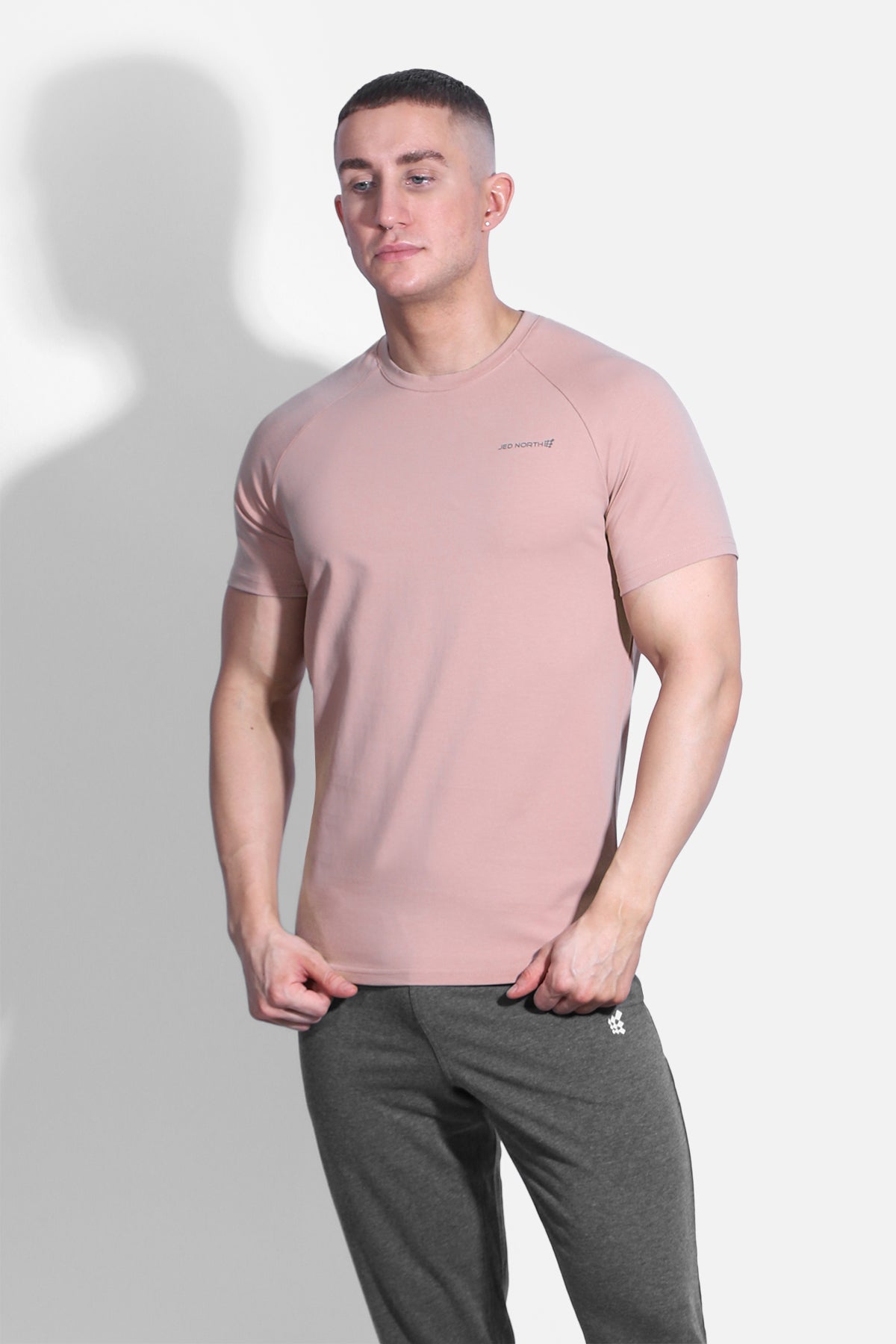 Titan 2.0 Muscle-Fit T-Shirt - Salmon