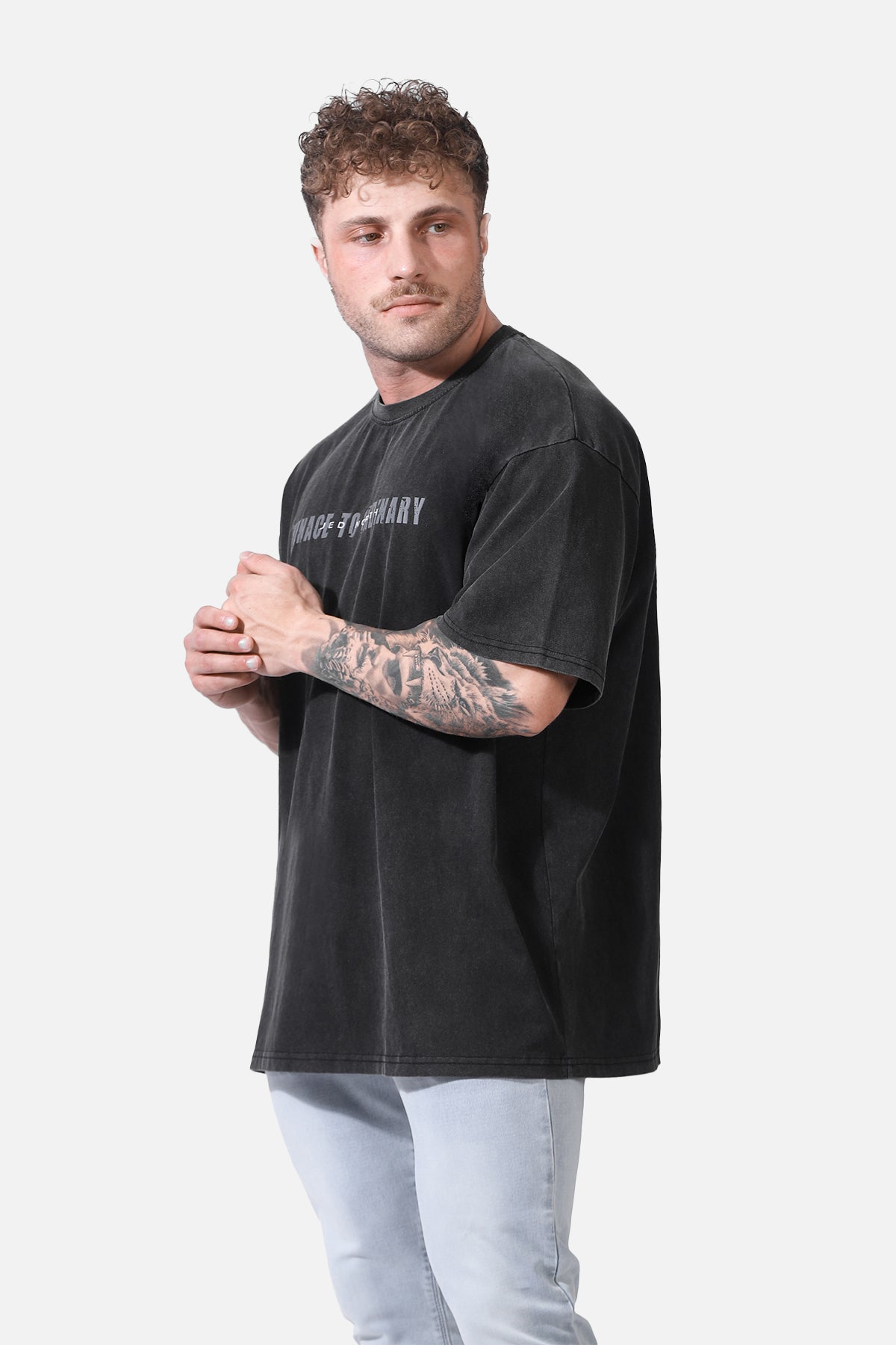 Vintage Oversized T-Shirt - Bedrohung für das Gewöhnliche