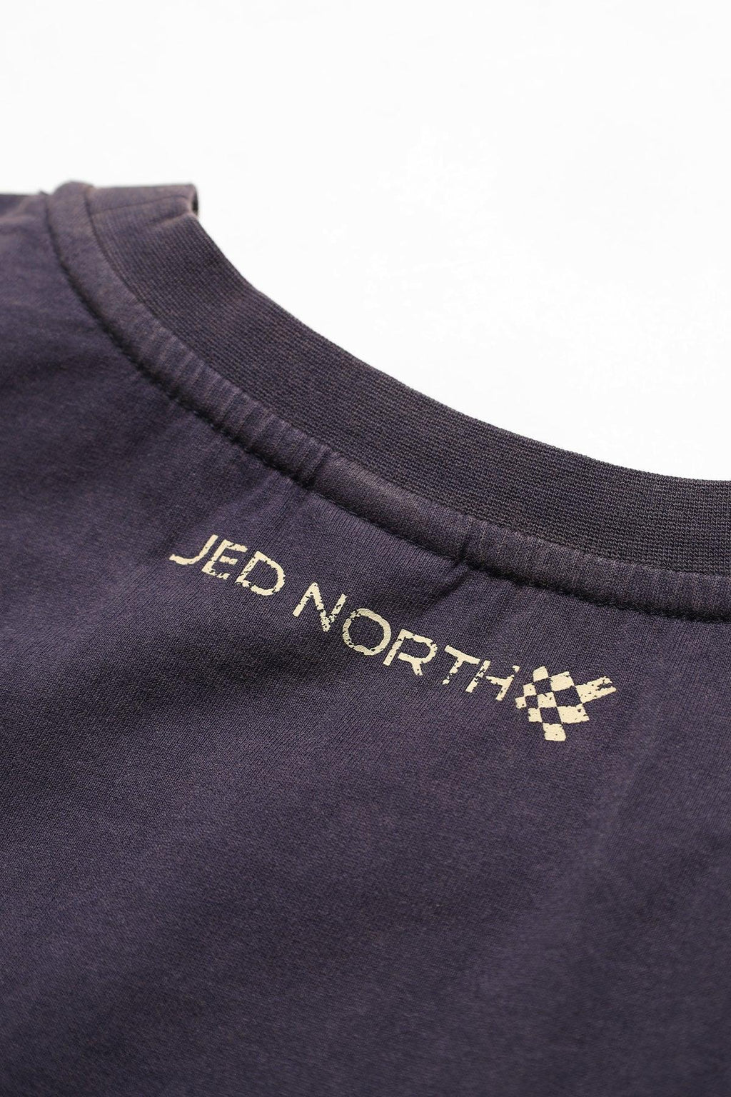 Jed North Men's Retro Oversized Muscle Tee - Washed Navy