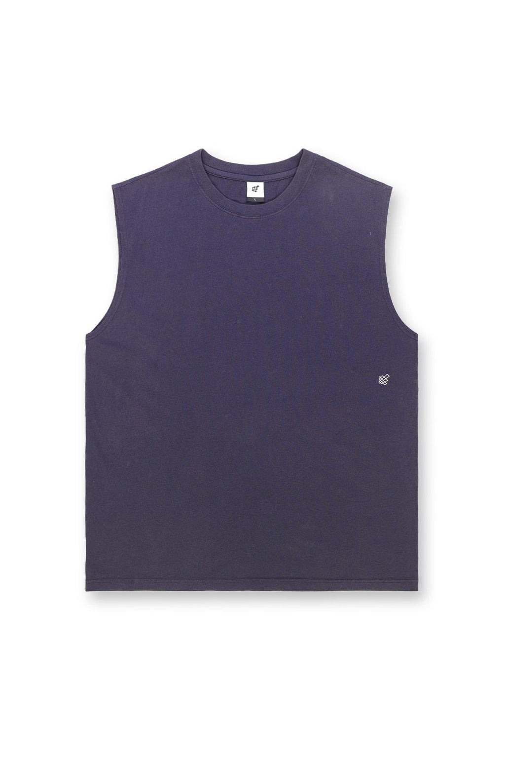 Jed North Men's Retro Oversized Muscle Tee - Washed Navy