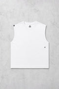 Jed North Men's Retro Oversized Muscle Tee - Washed White