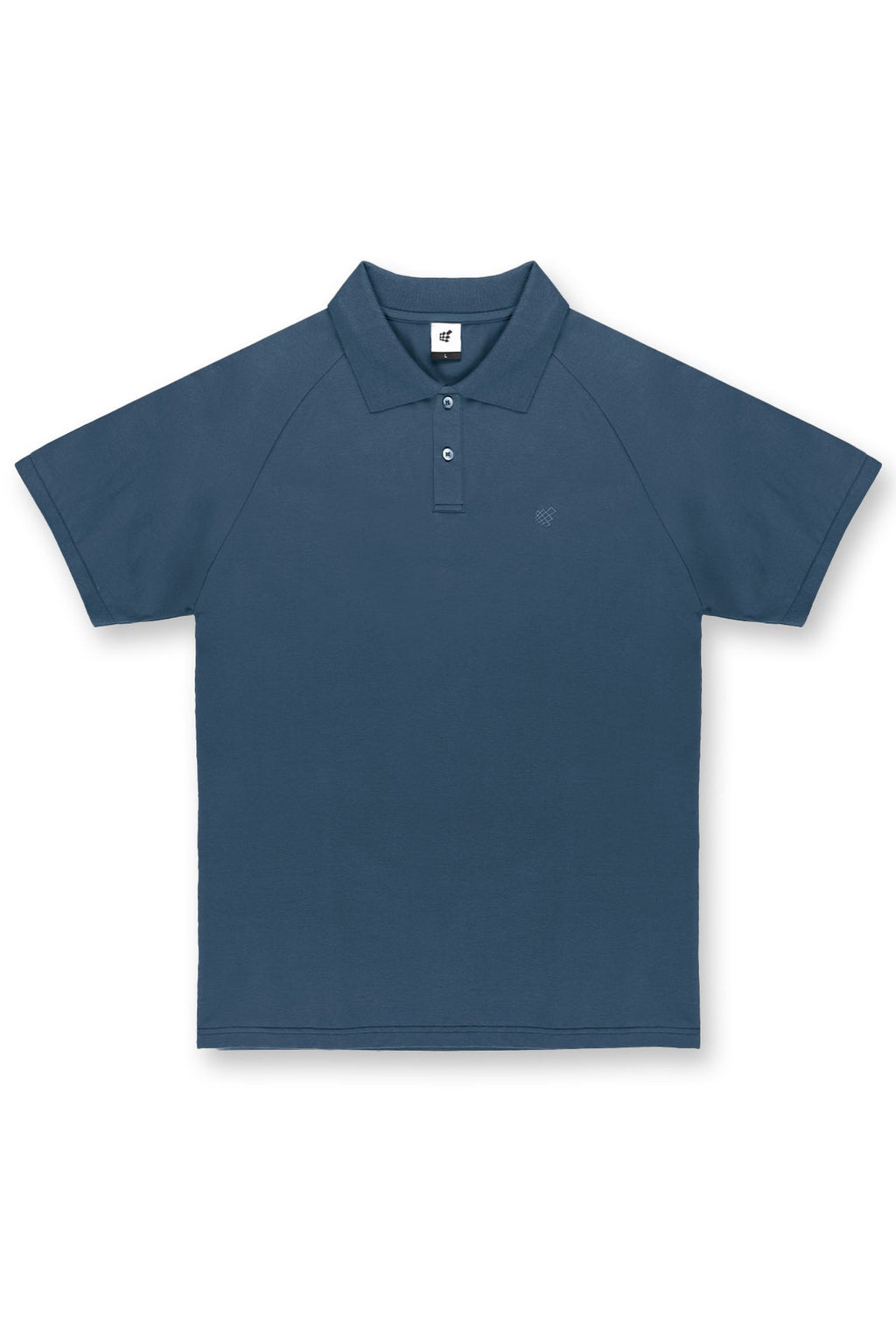 Jed North Men's Muscle Fit All-Day Polo T-Shirt - Storm Blue