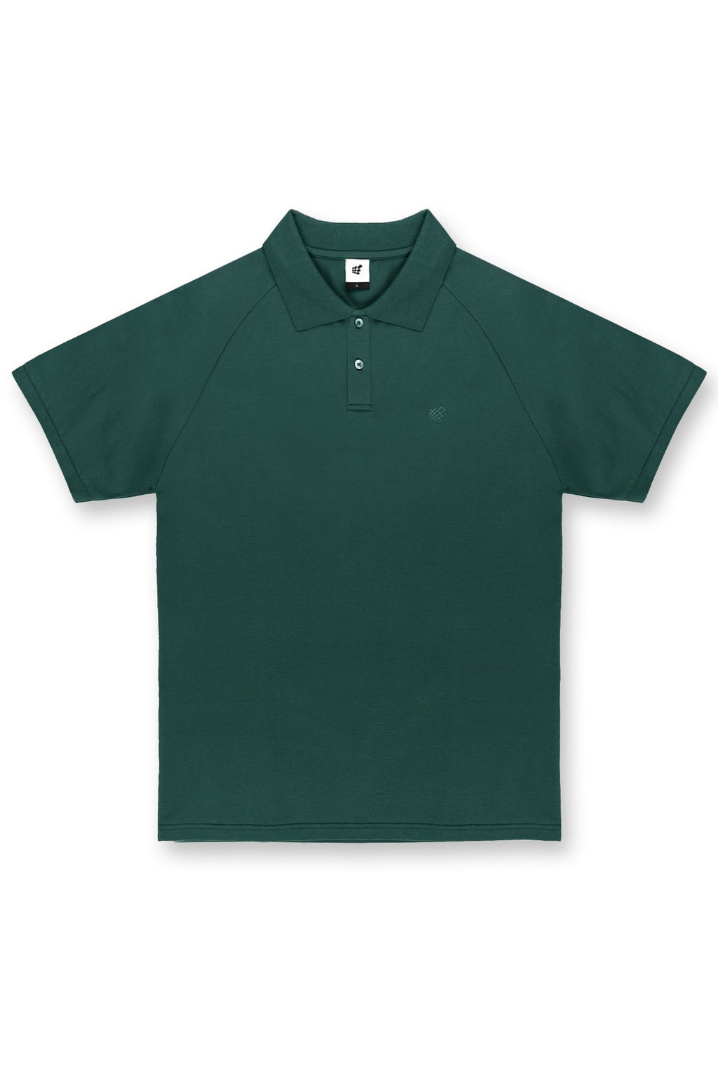 Jed North Men's Muscle Fit All-Day Polo T-Shirt - Evergreen
