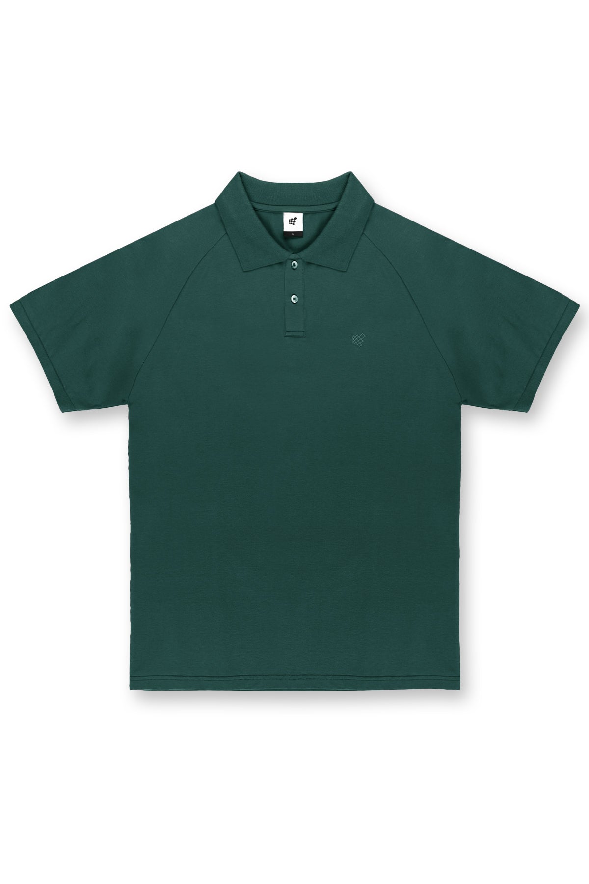 Jed North Men's Muscle Fit All-Day Polo T-Shirt - Evergreen