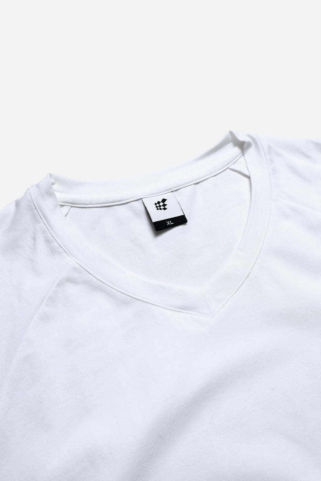 Jed North Men's V Neck Muscle-Fit T-Shirt - White