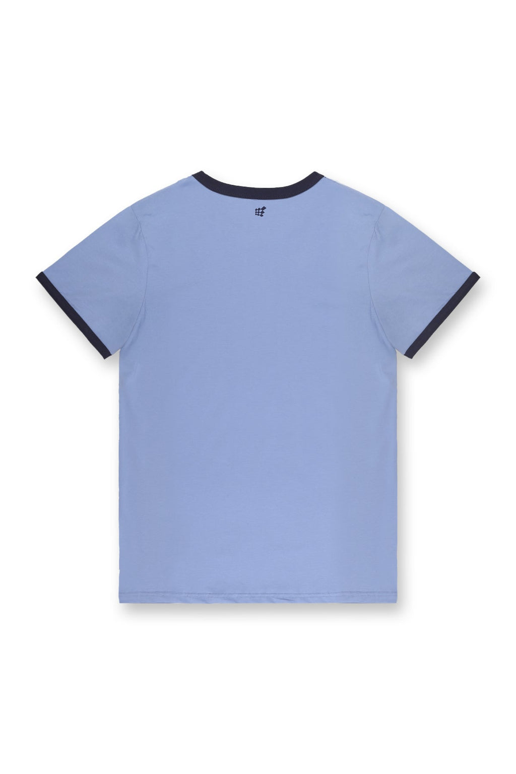 Camiseta ringer ajustada Jed North Muscle-Fit - Azul eléctrico