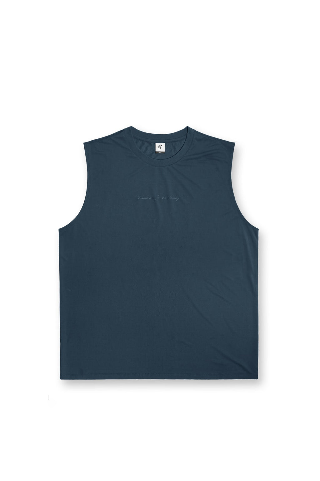 Jed North Men's JN Active Muscle Tee - Navy Blue