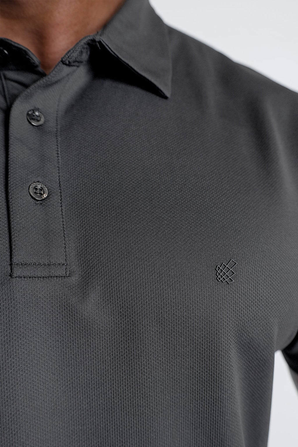 Polo de secado rápido Jed North - Gris oscuro