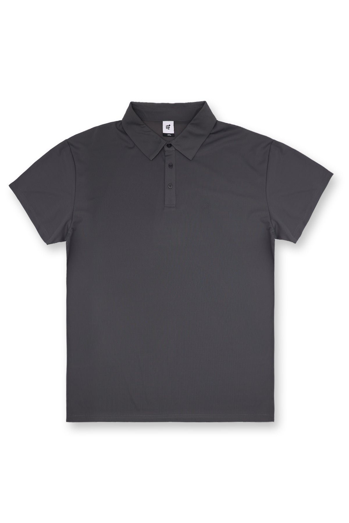Jed North Men's Fast-Dry Polo T-Shirt - Dark Gray