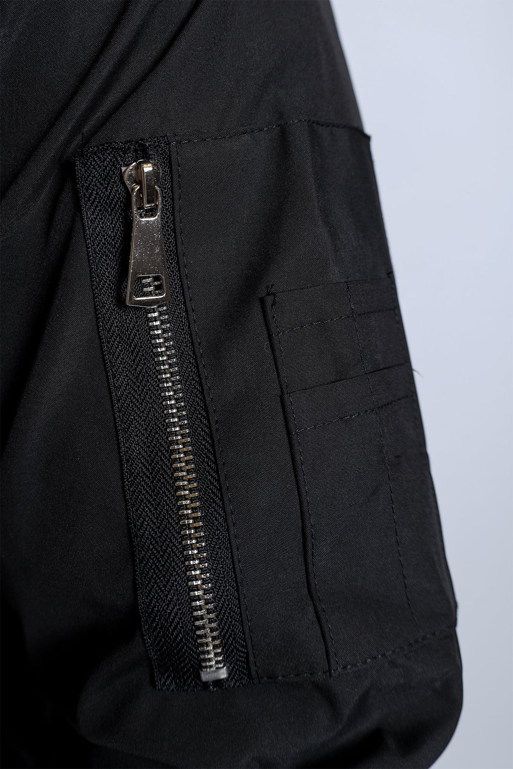 Men's Premium Bomber Jacket - Black