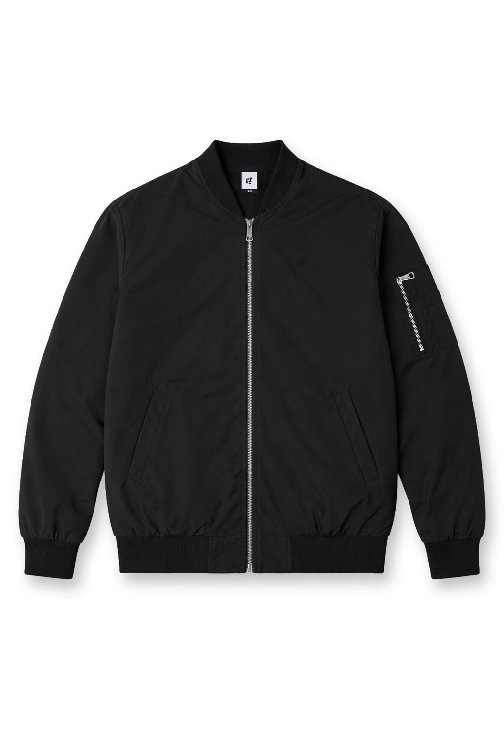 Men's Premium Bomber Jacket - Black