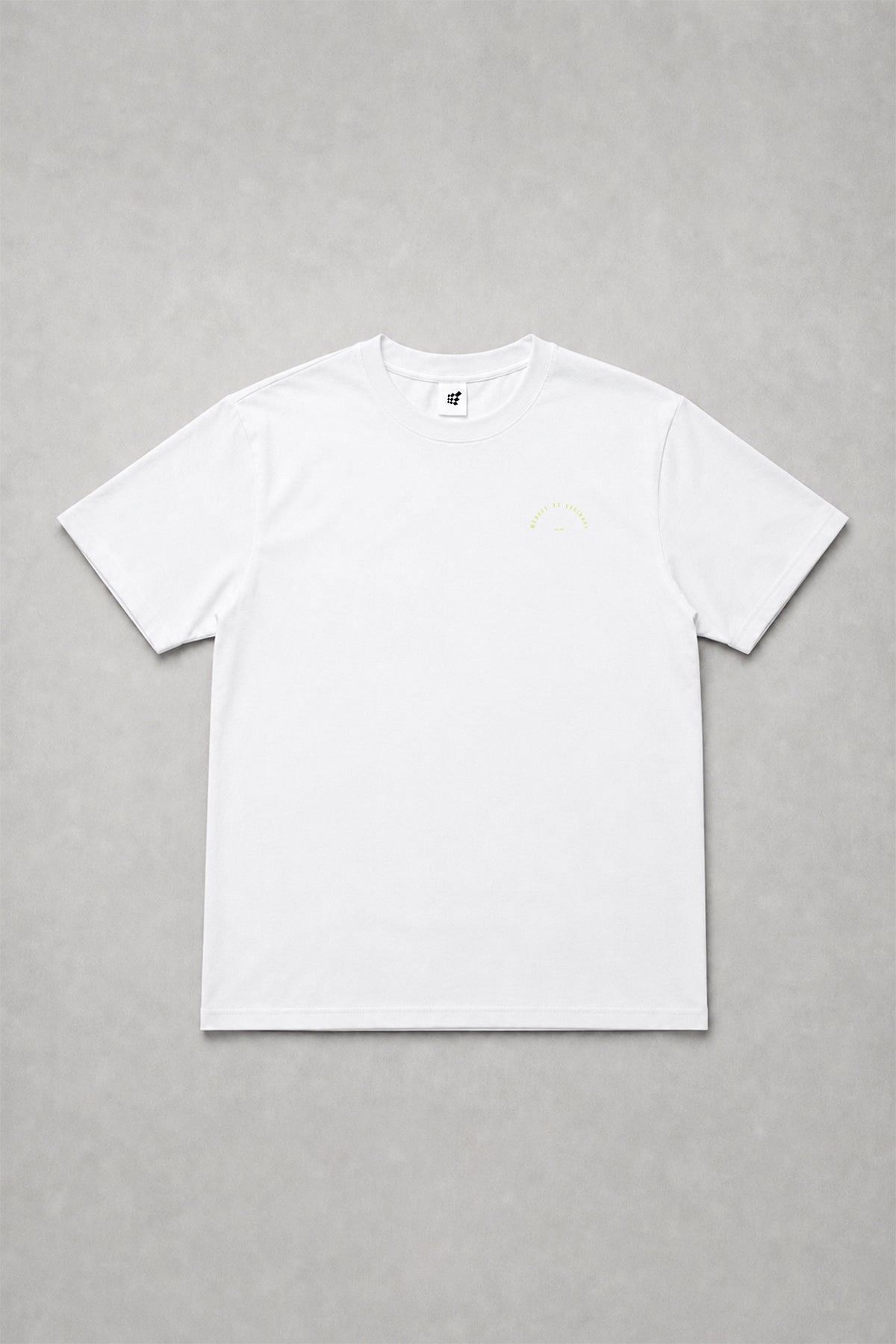 Jed North Men's Built Basics Tee - Polar White