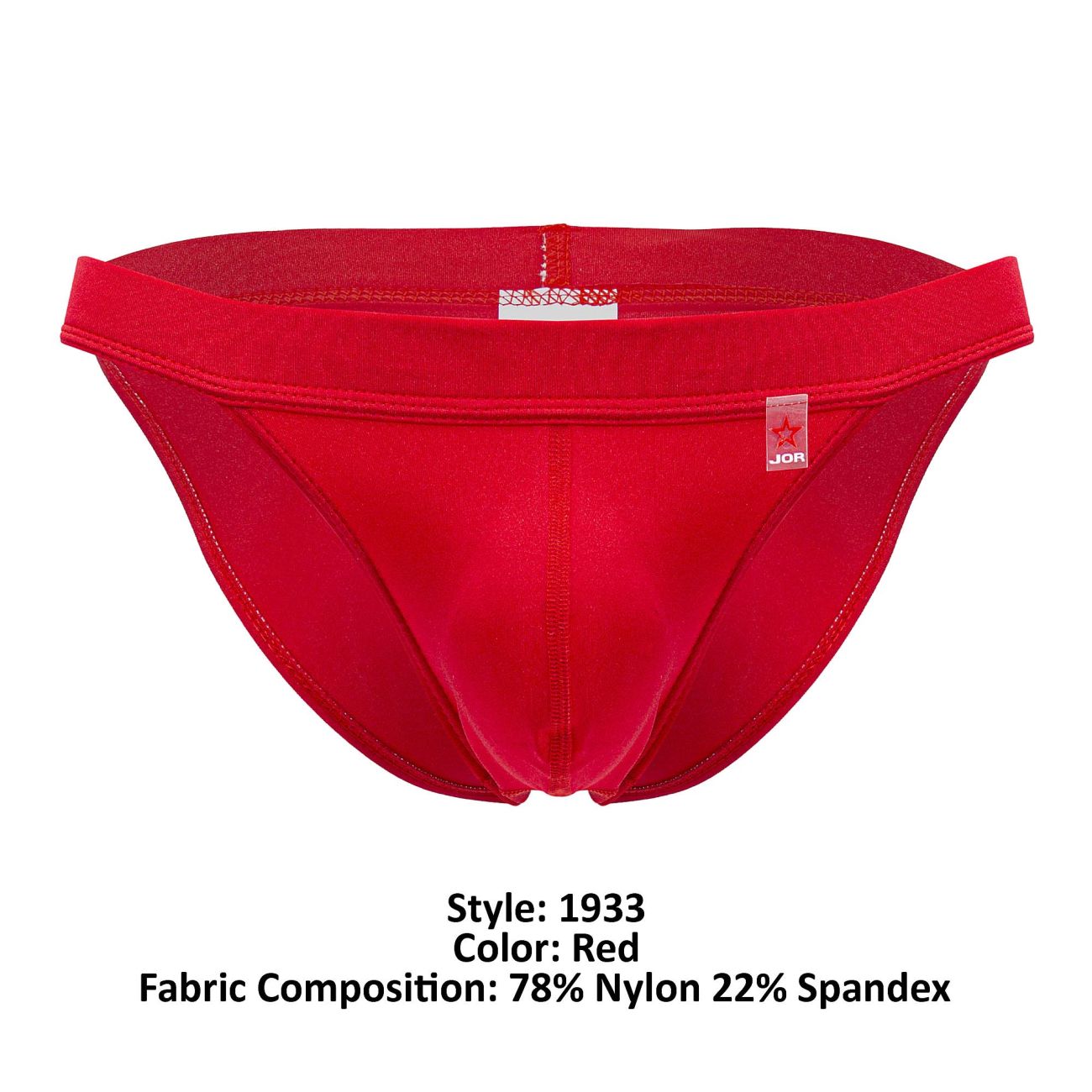 JOR 1933 Garoto Bikini Color Red - DealByEthan.gay loves JOR