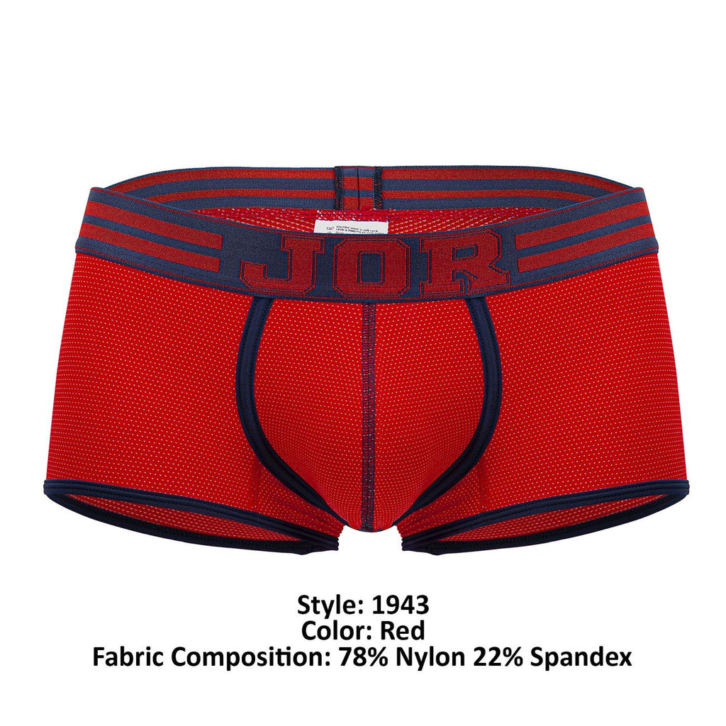 JOR 1943 College Trunks Color Red - DealByEthan.gay loves JOR