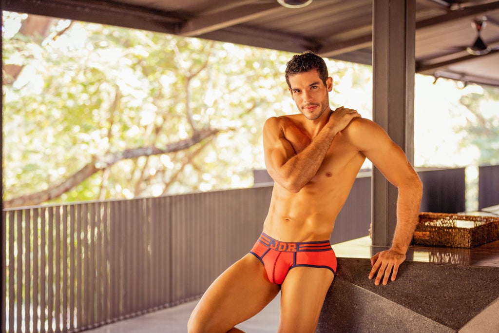 JOR 1944 College Briefs Color Red - DealByEthan.gay loves JOR