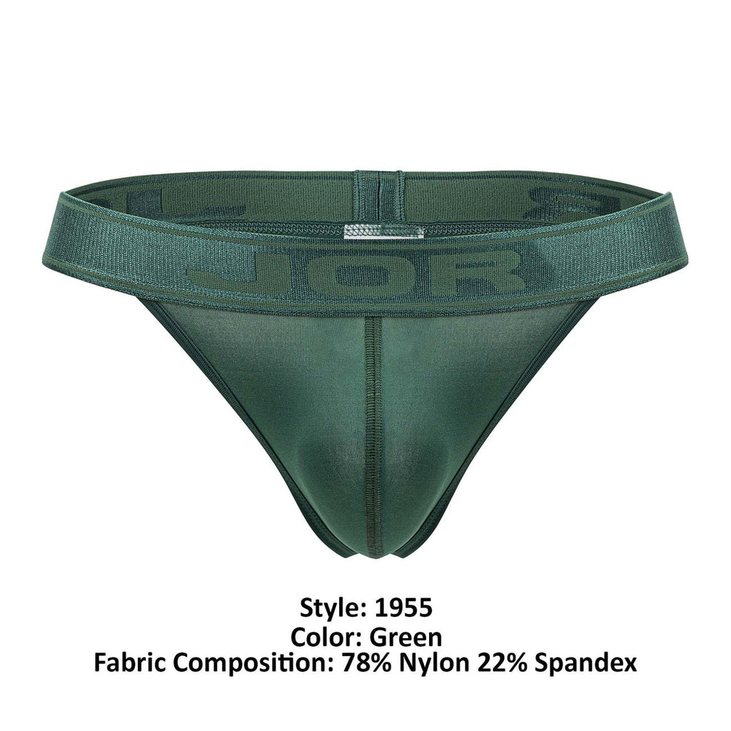 JOR 1955 Element Thongs Color Green - DealByEthan.gay loves JOR