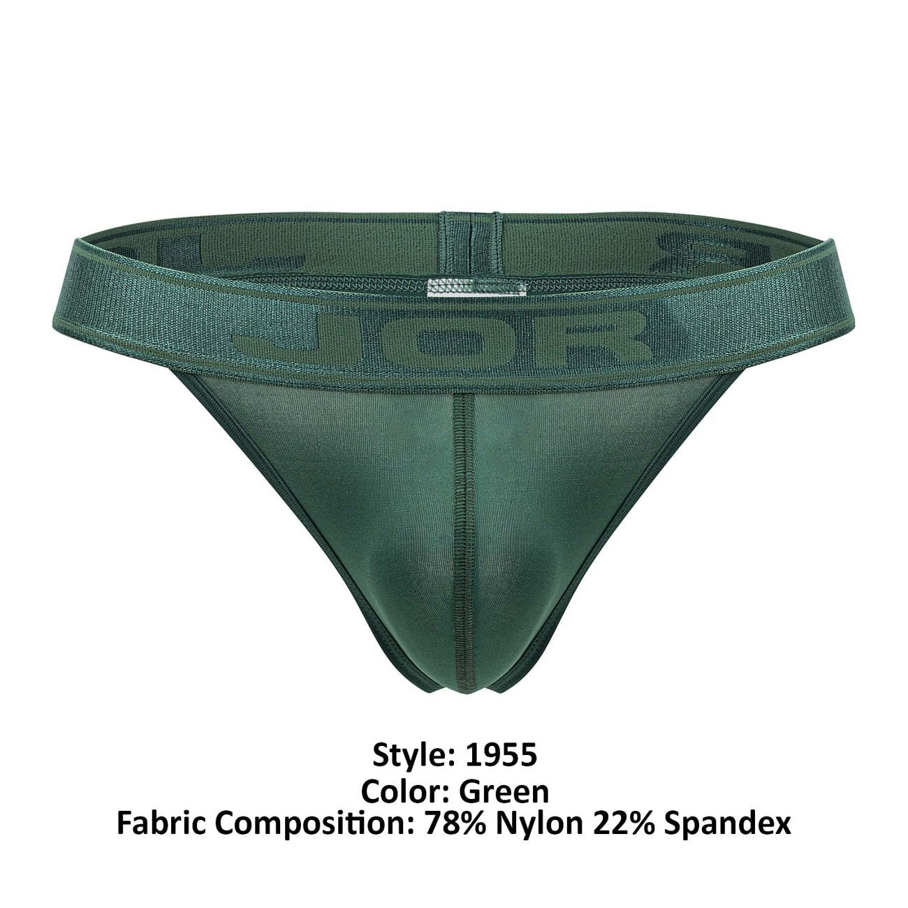 JOR 1955 Element Thongs Color Green - DealByEthan.gay loves JOR