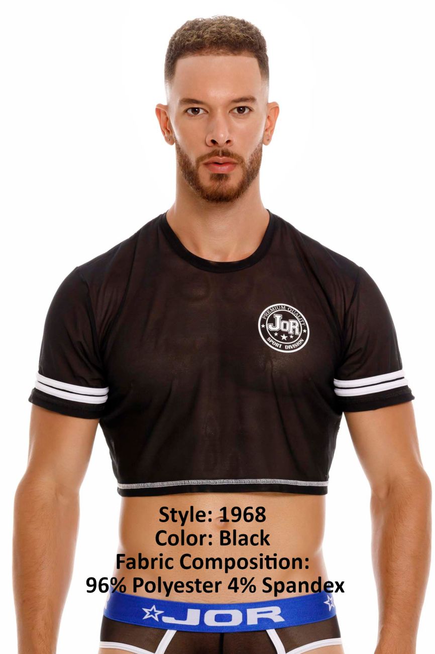 JOR 1968 Dakar Crop Top Color Black - DealByEthan.gay loves JOR