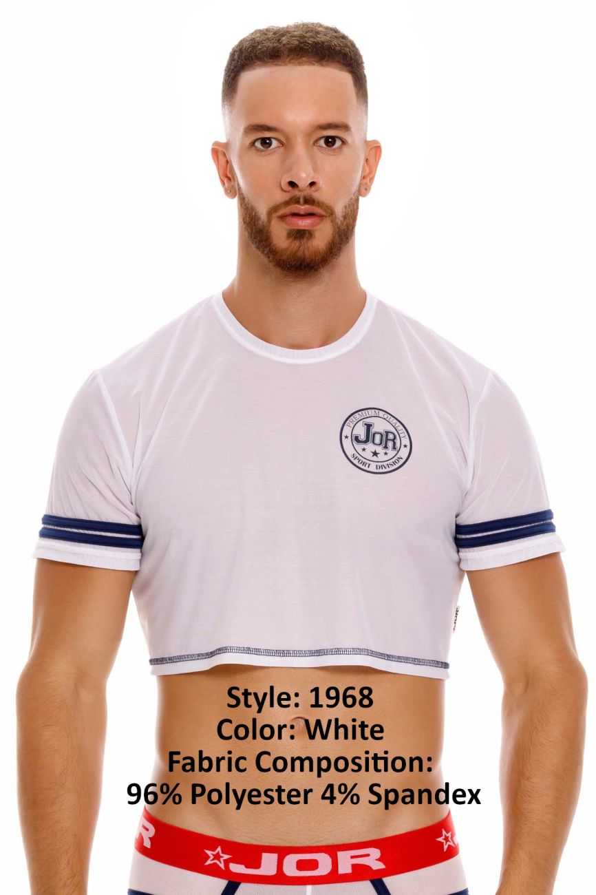 JOR 1968 Dakar Crop Top Color White - DealByEthan.gay loves JOR