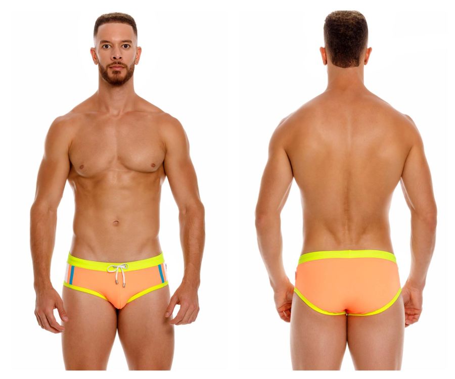 JOR 1999 Canarias Swim Briefs Color Orange - DealByEthan.gay loves JOR